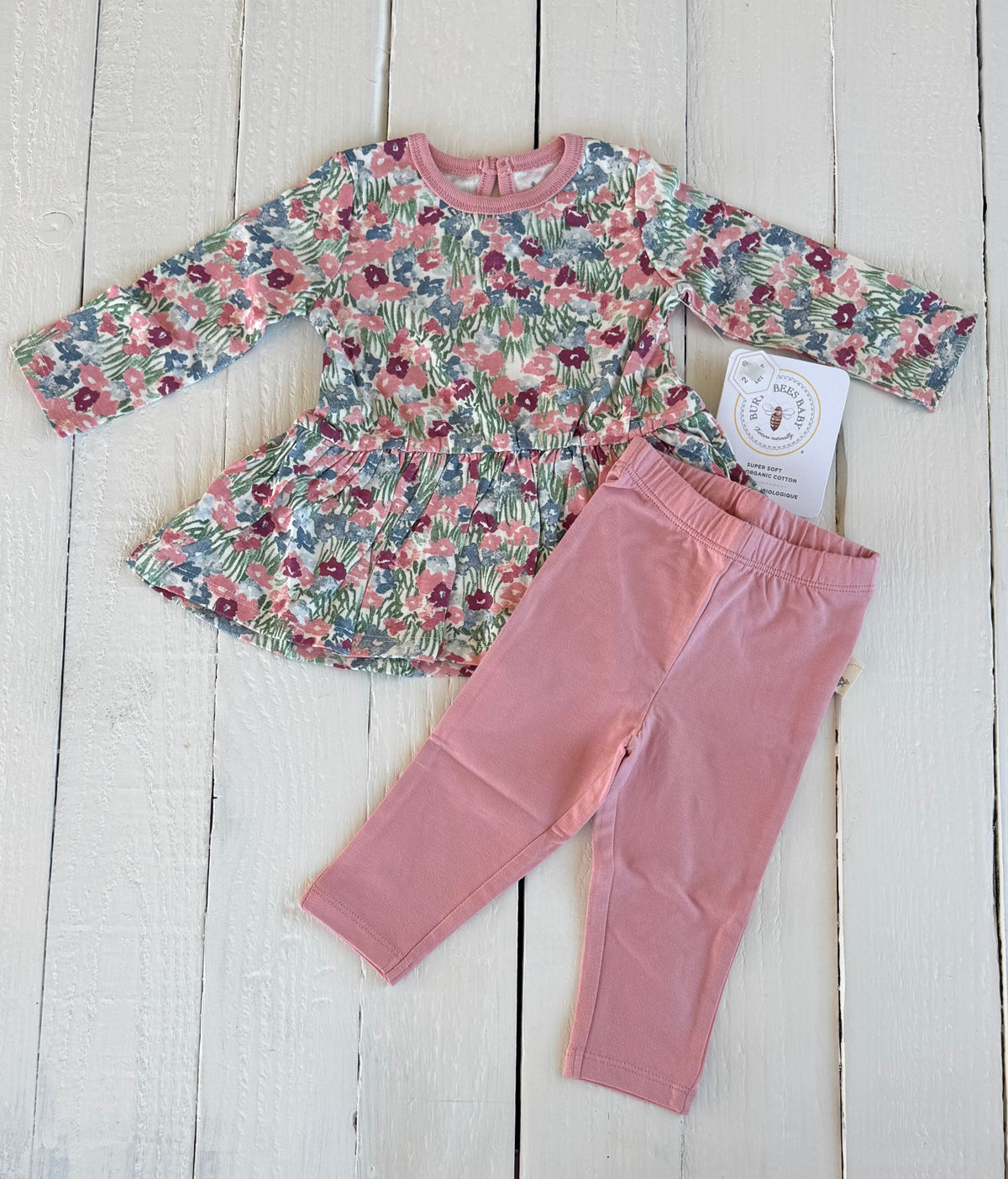 Burts Bees Outfit - 0-3M