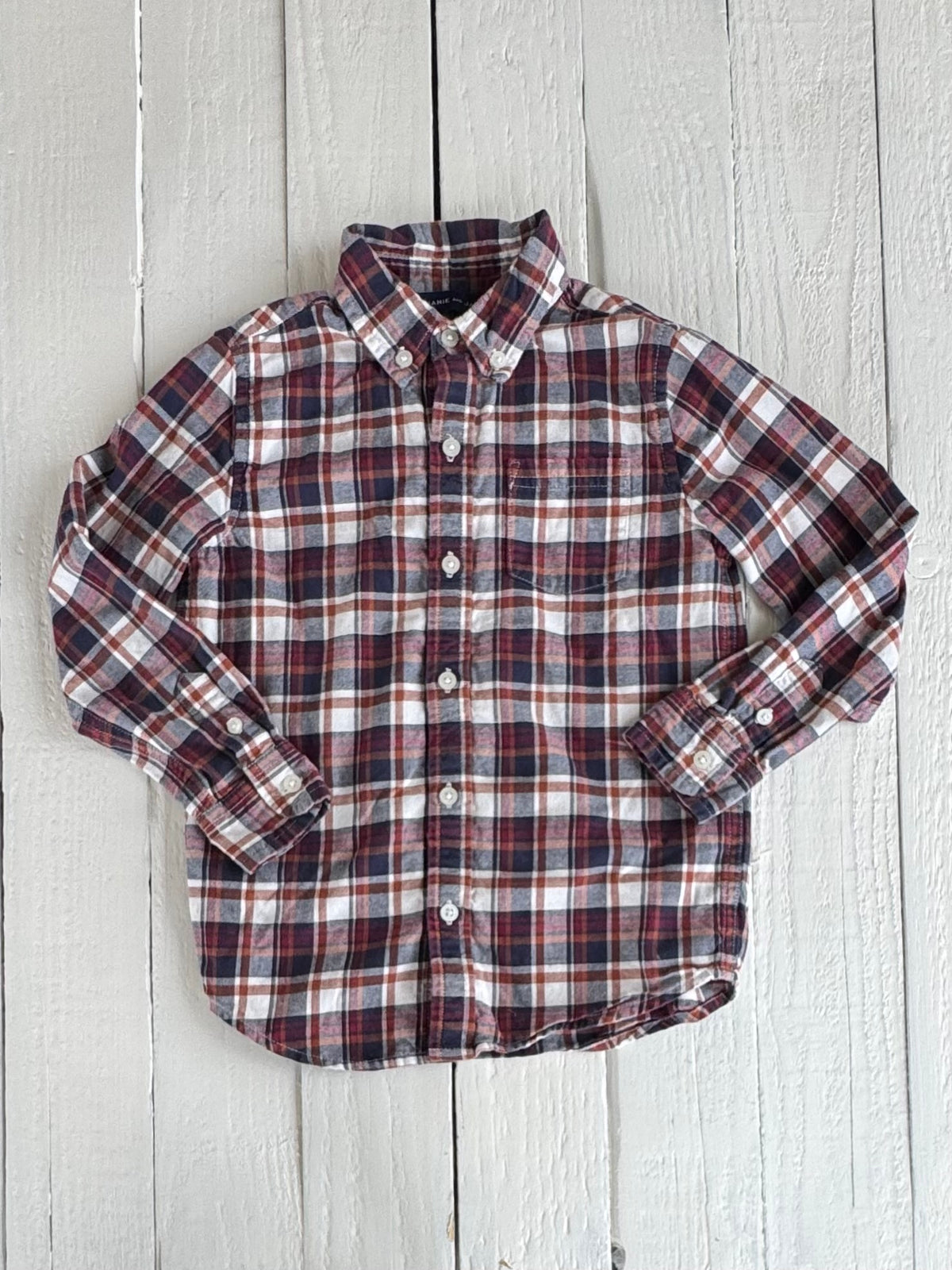 Janie and Jack Flannel - 4T