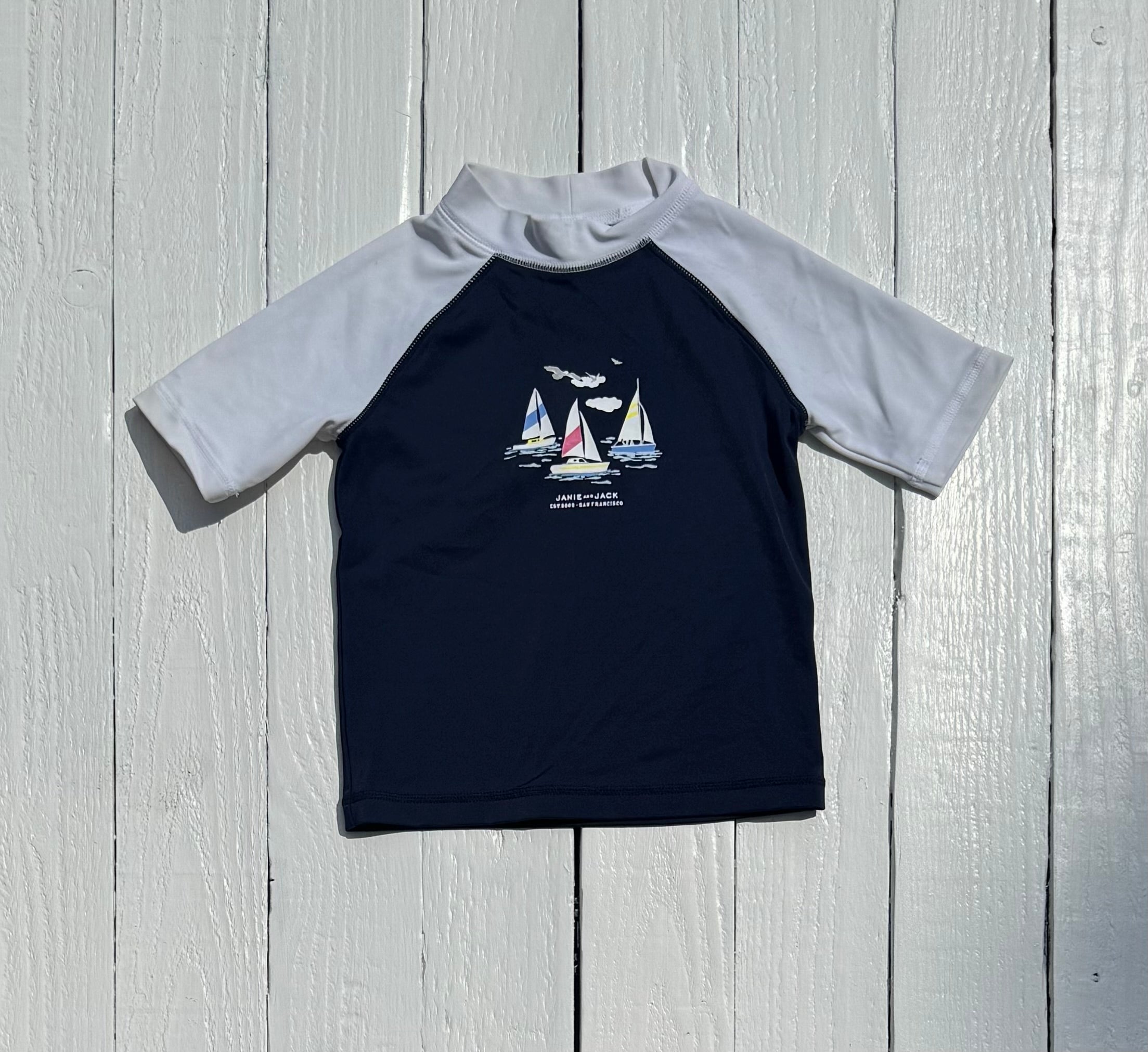 Janie and Jack Rash Guard - 12-18M