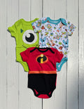 3 Disney Baby Onesies - 3-6M