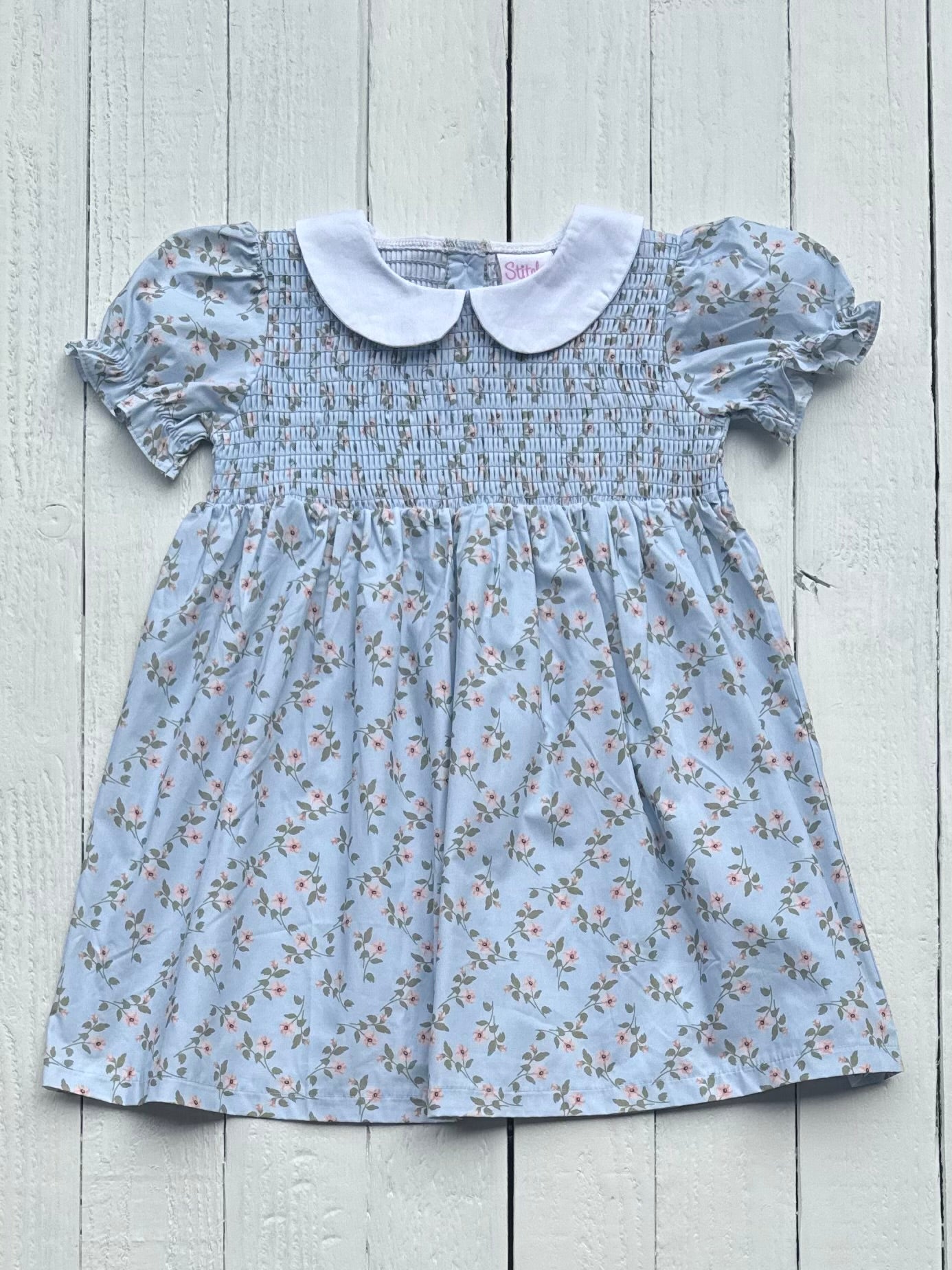 Stitchy Fish Dress - 3T