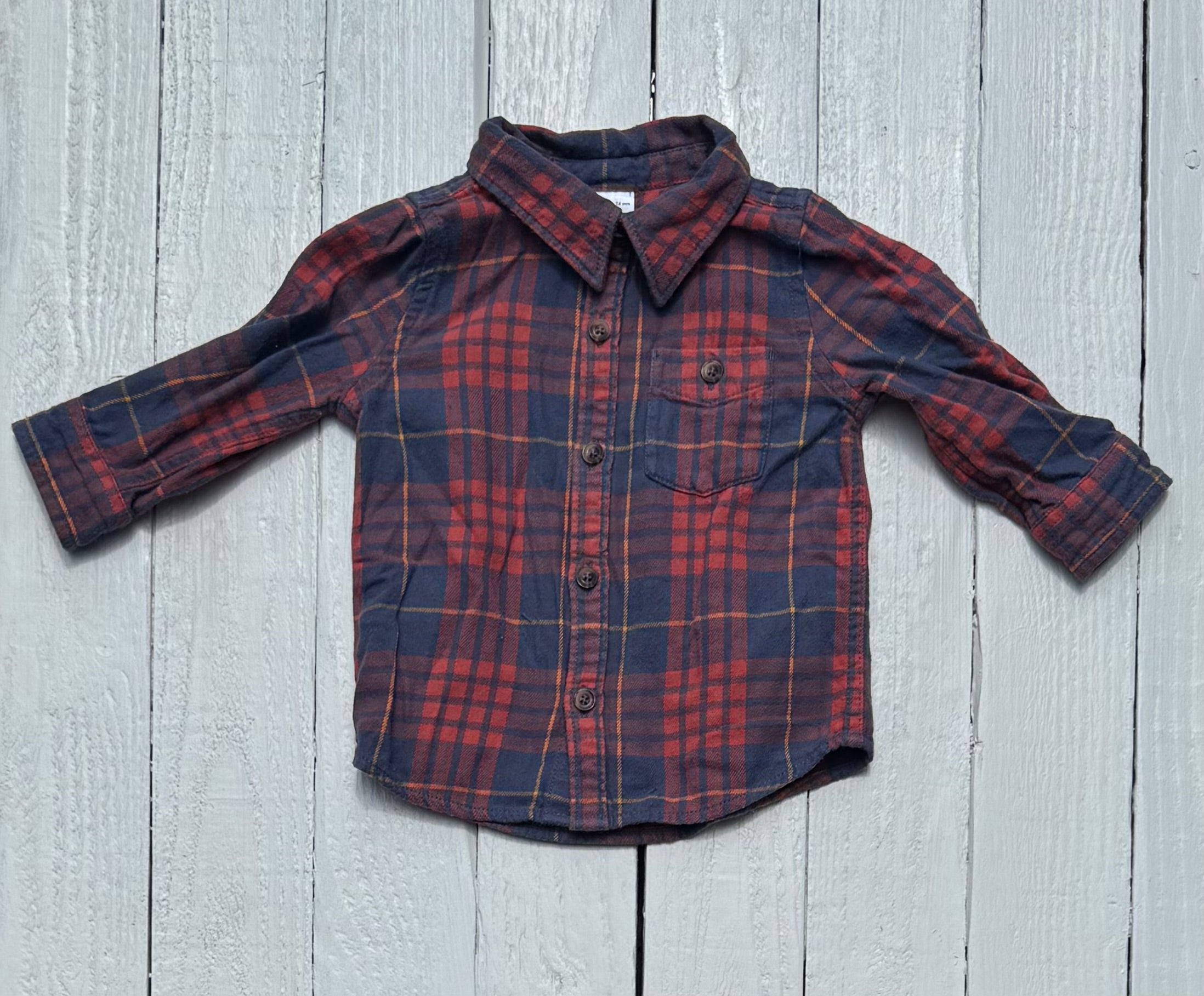 Hanna Andersson Button Down - 18-24M