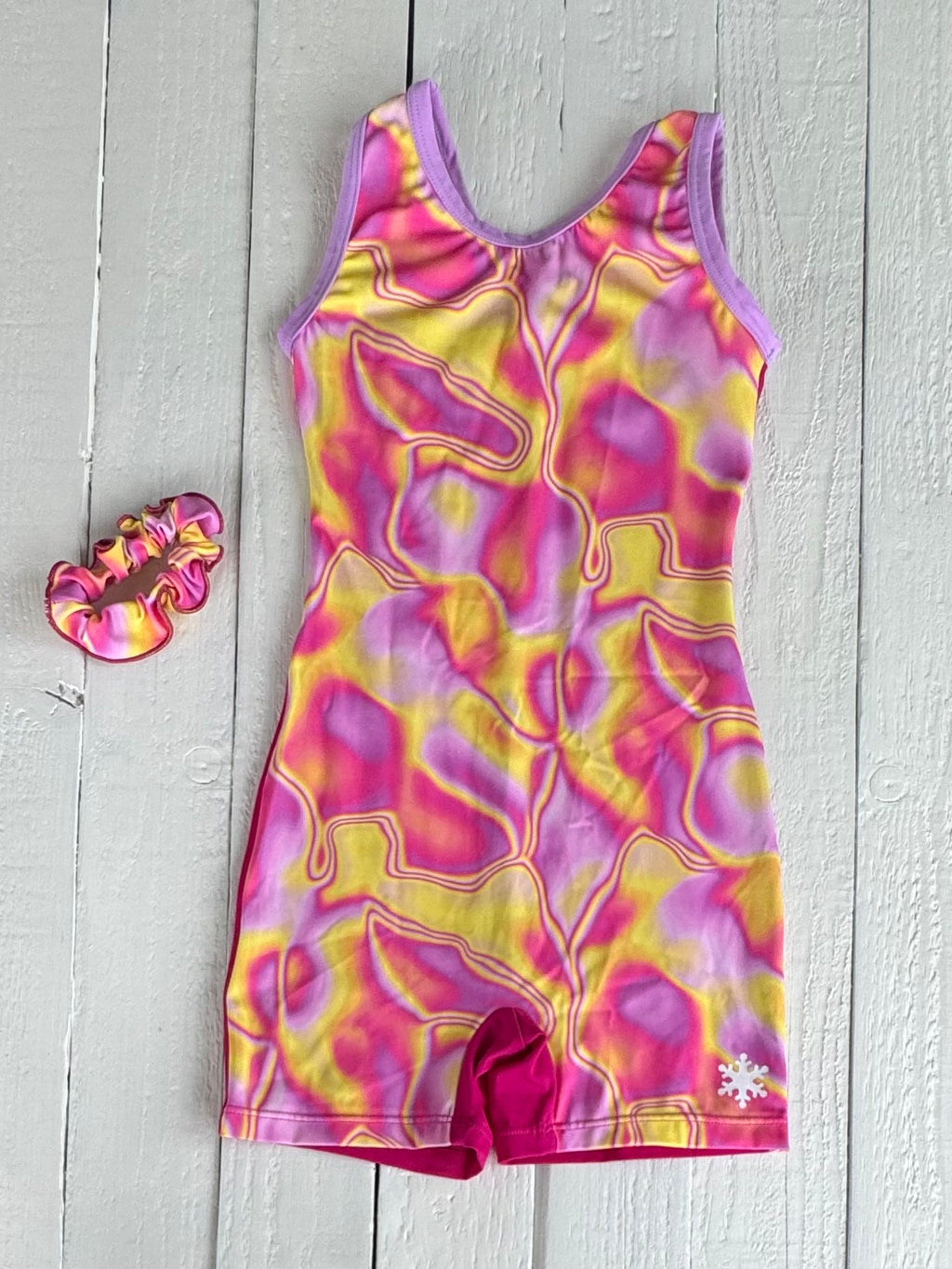 Snowflake Designs Gymnastics Leotard - YL