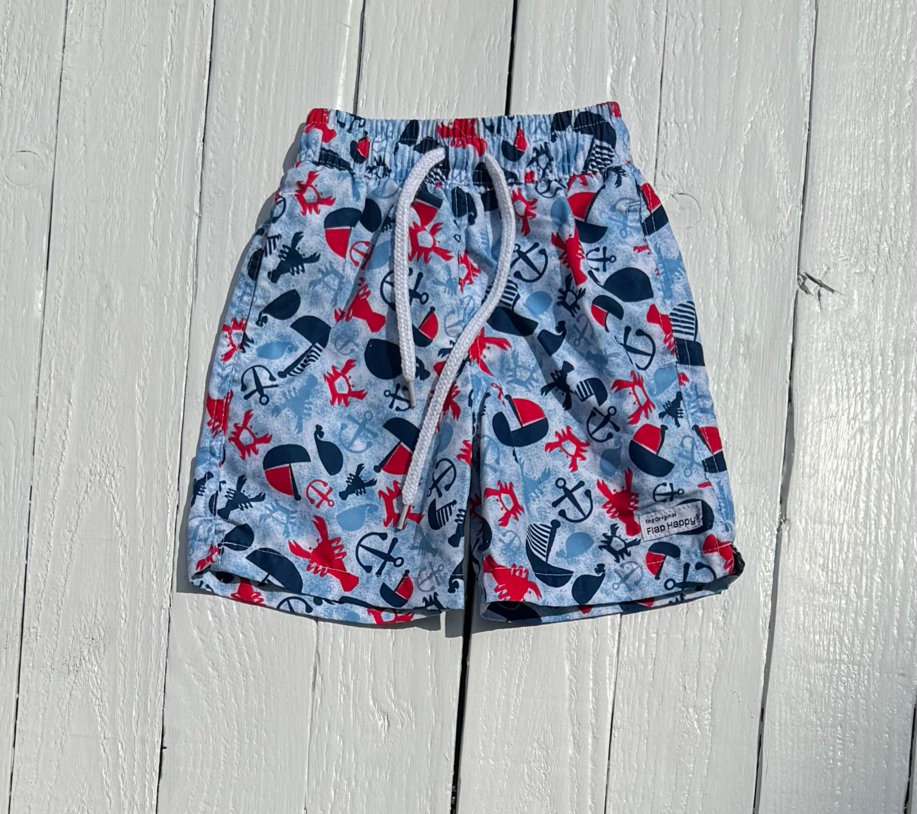 Flap Happy Swim Trunks - 18M