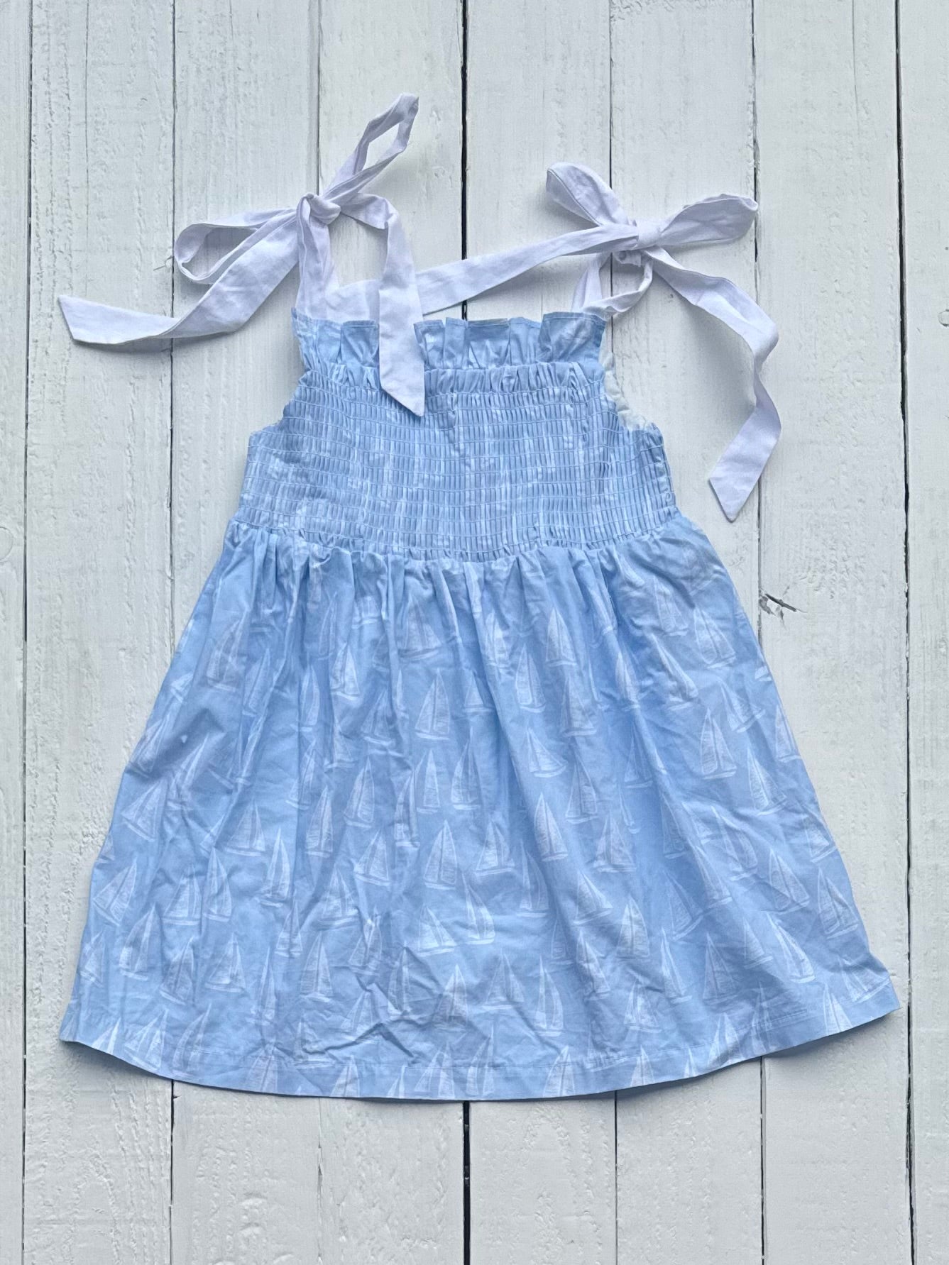 Stitchy Fish Dress - 2T