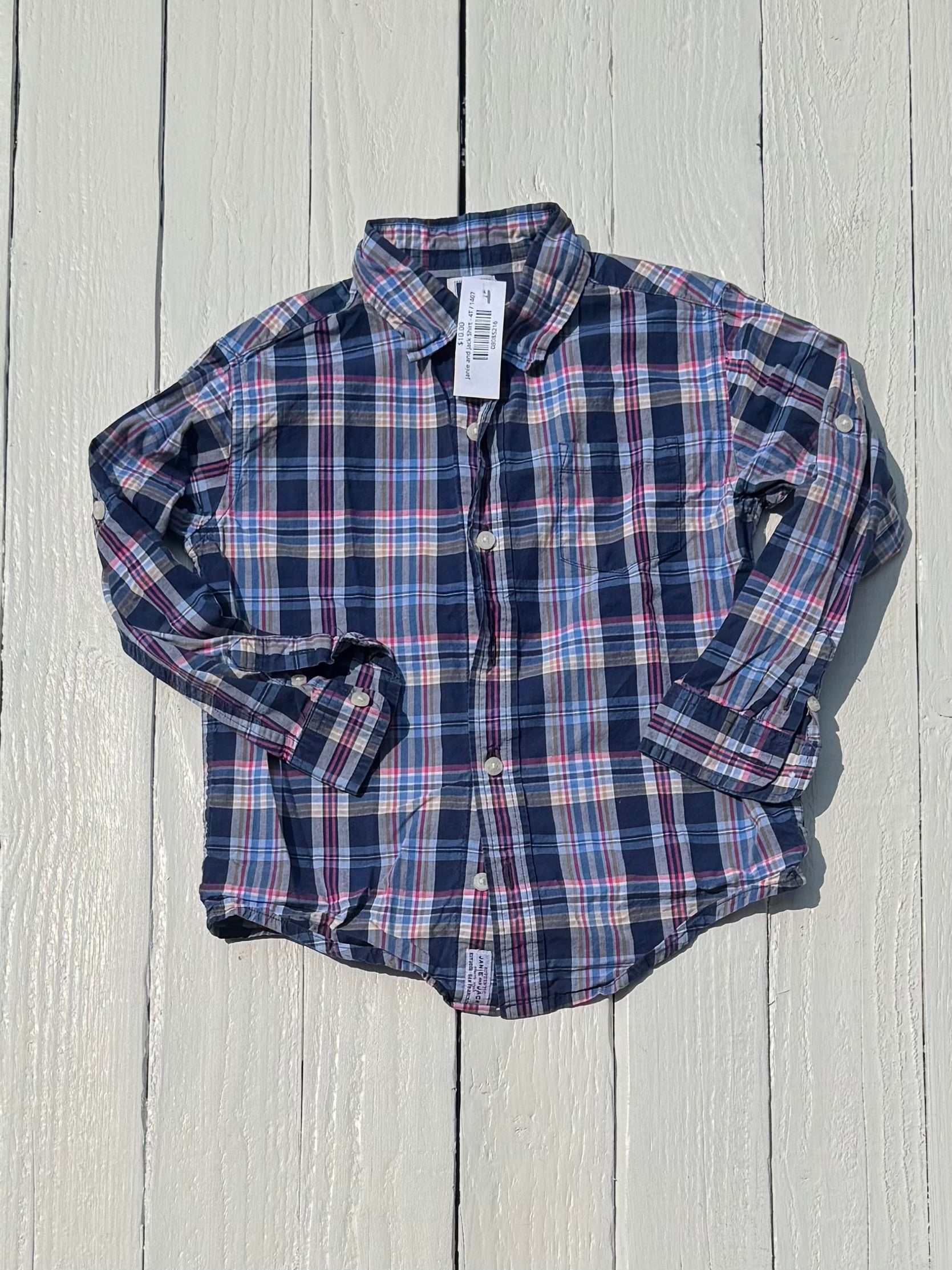 Janie and Jack Shirt - 4T