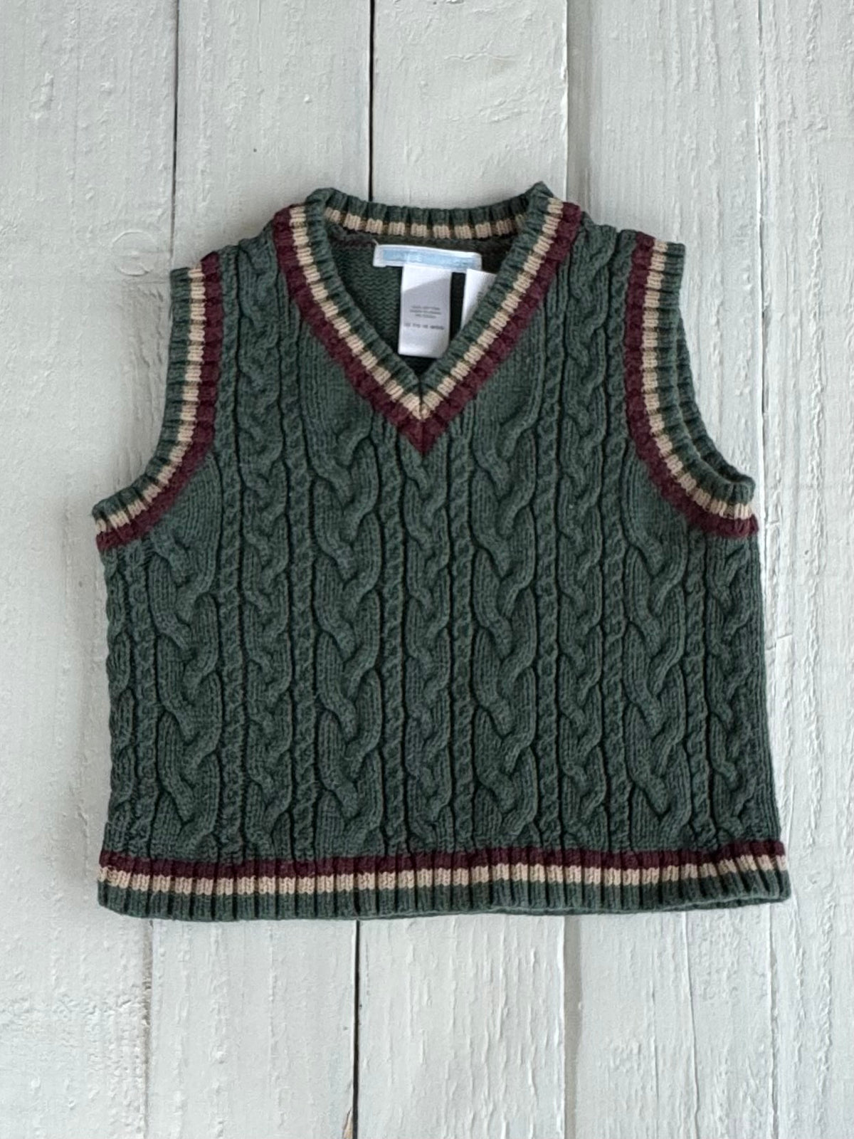 Janie and Jack Sweater Vest - 12-18M