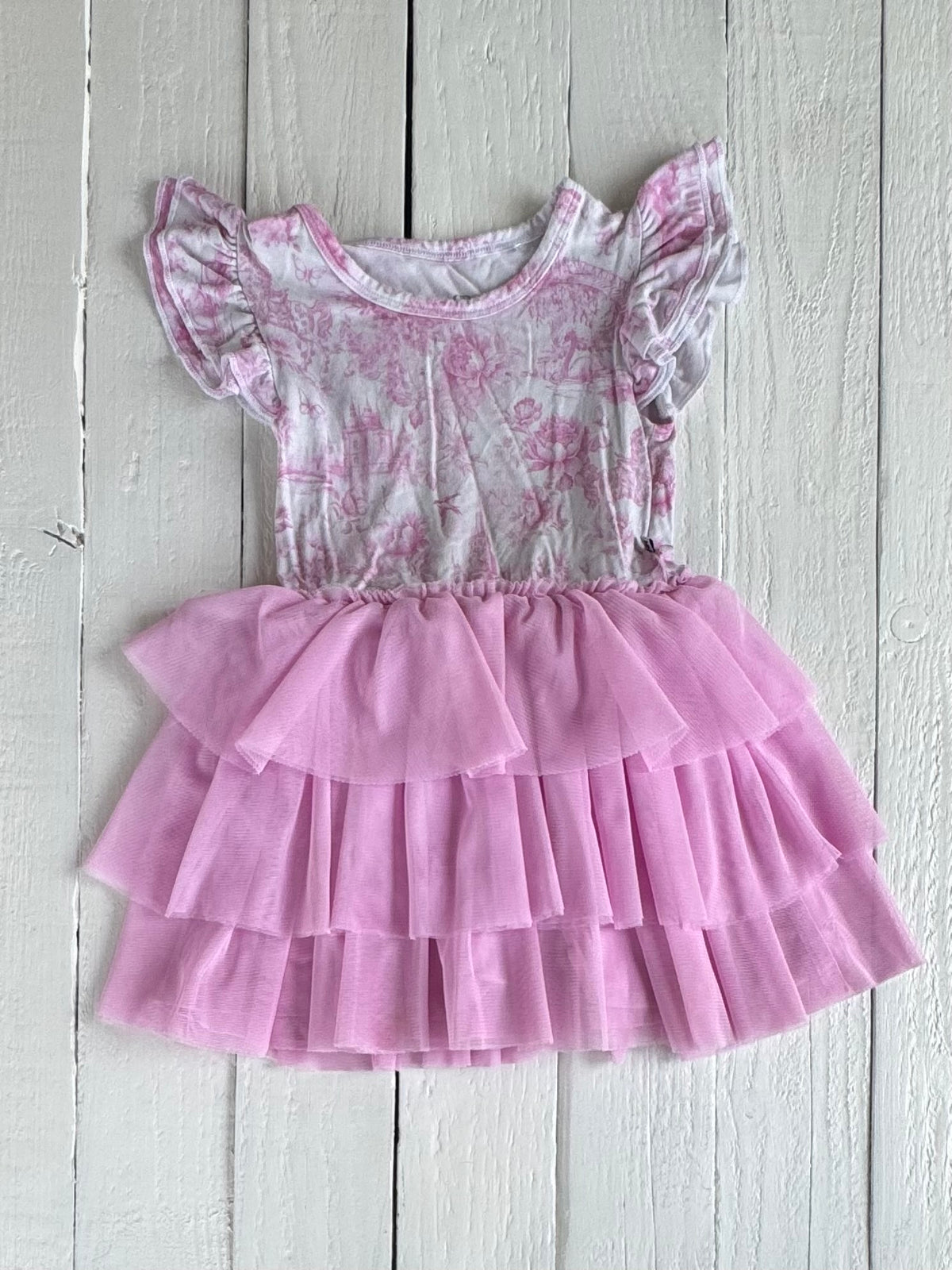Bums and Roses Dress - 3T