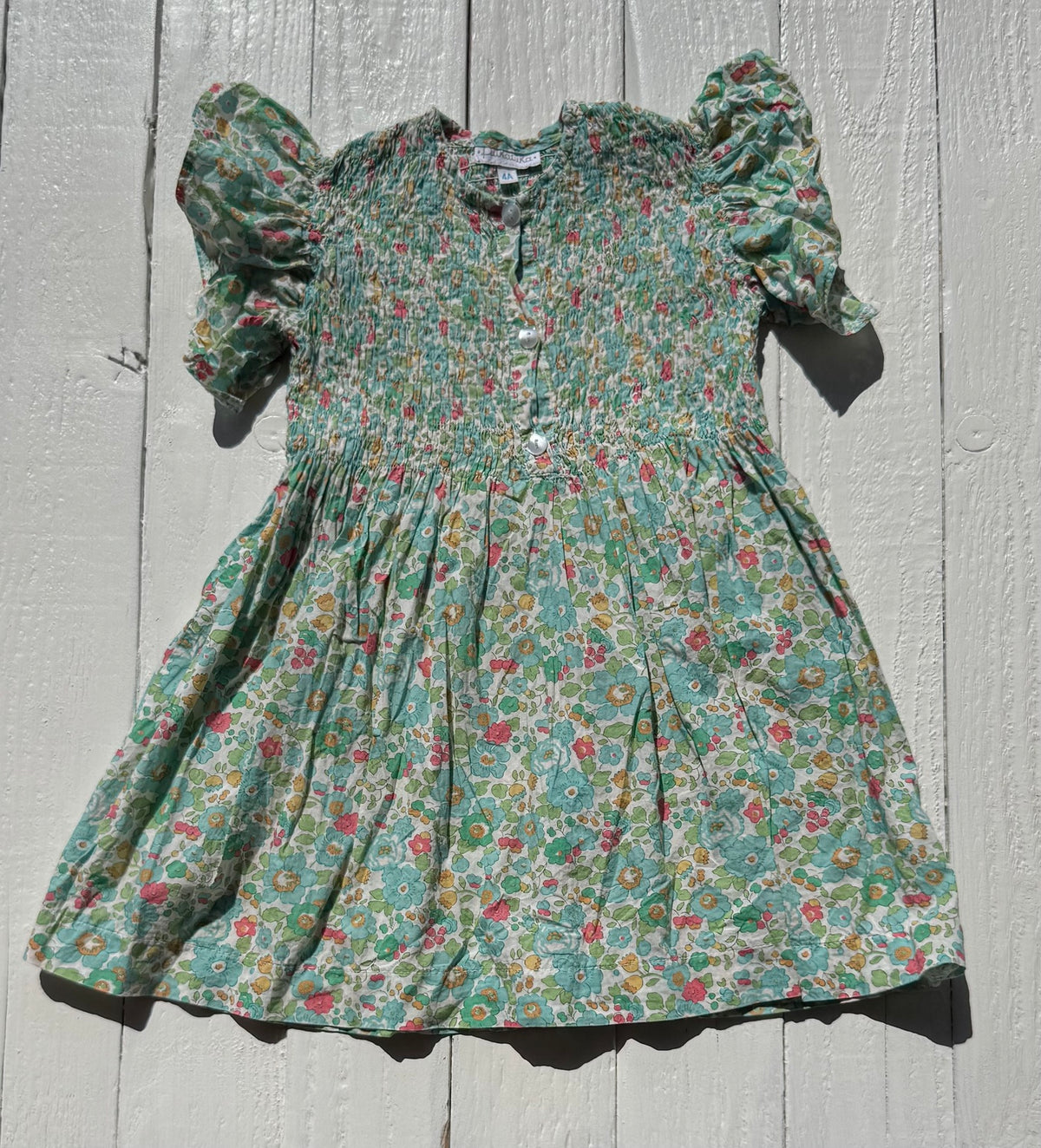 Pukatuka floral dress, size 4T