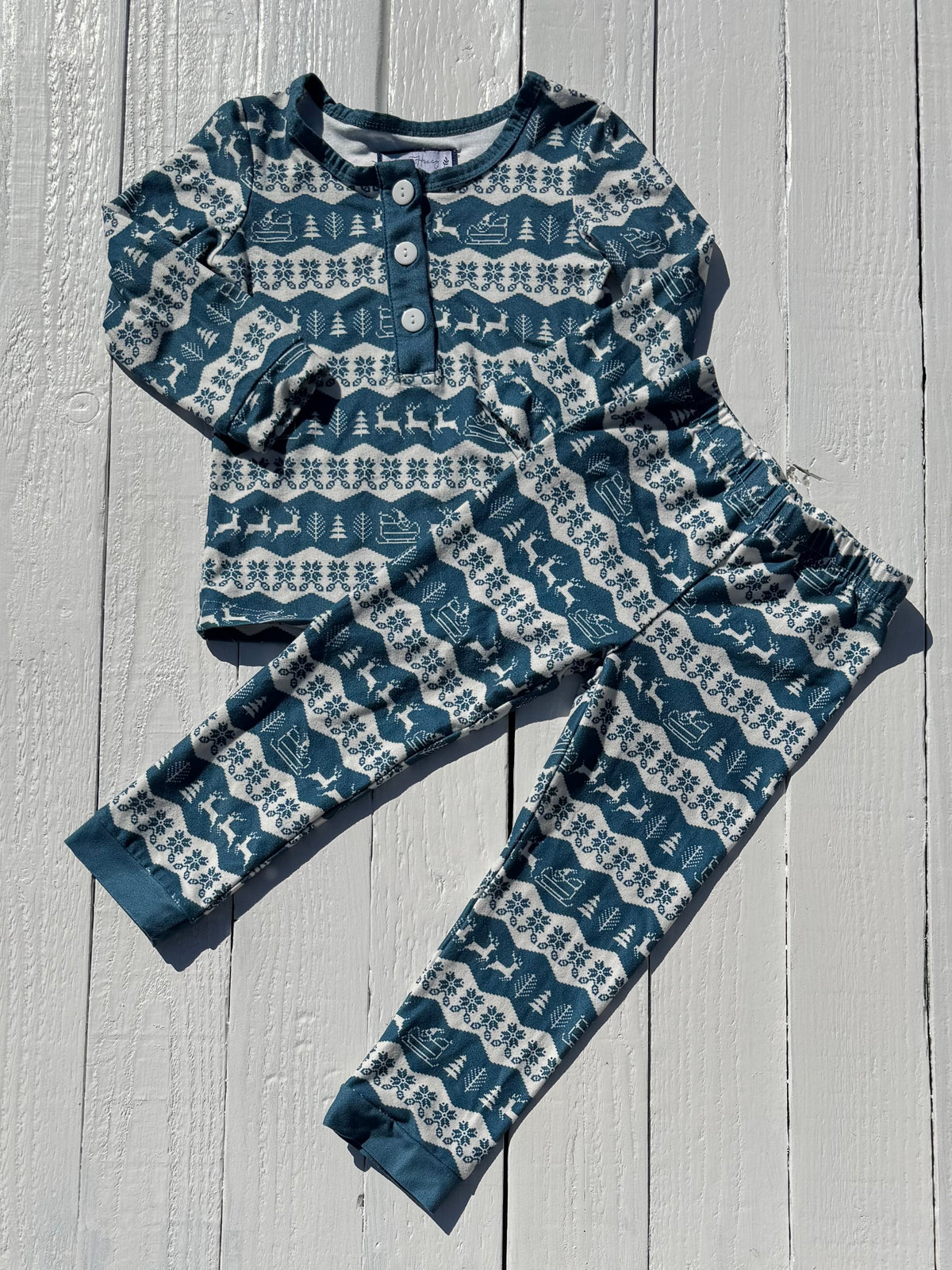 Sweet Honey Jammies - 2T
