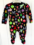 Old Navy Fleece Jammies - 0-3M