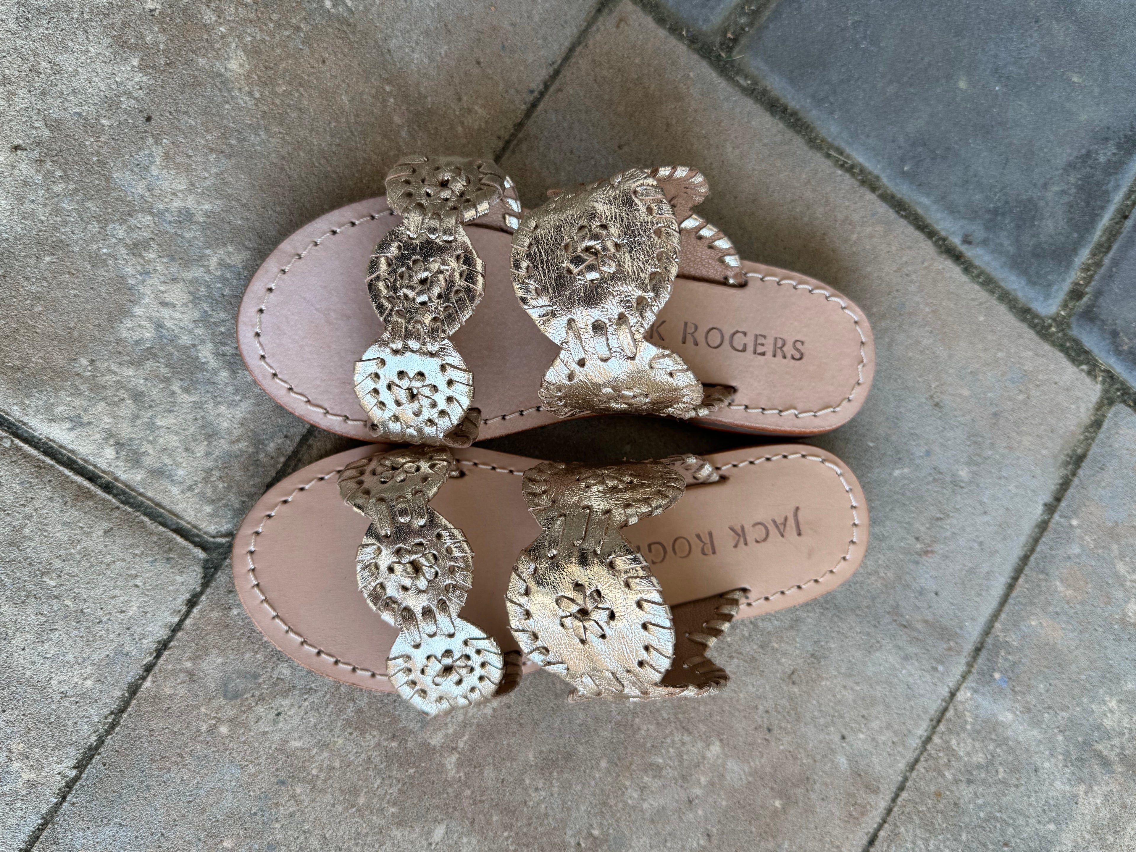 Jack Rogers Girls Laurin Sandal - 11 Toddler