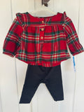 Carter's 2-piece Holiday Outfit - 3M