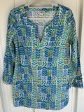 Vineyard Vines Patterned Tunic Top - S