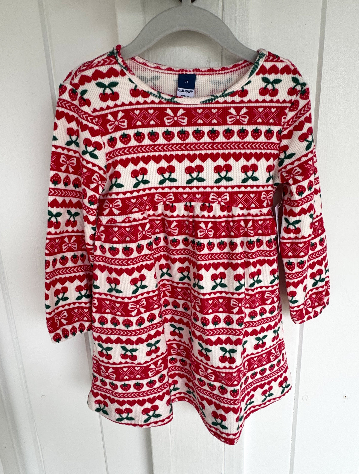 Old Navy Long Sleeve Holiday Dress - 2T