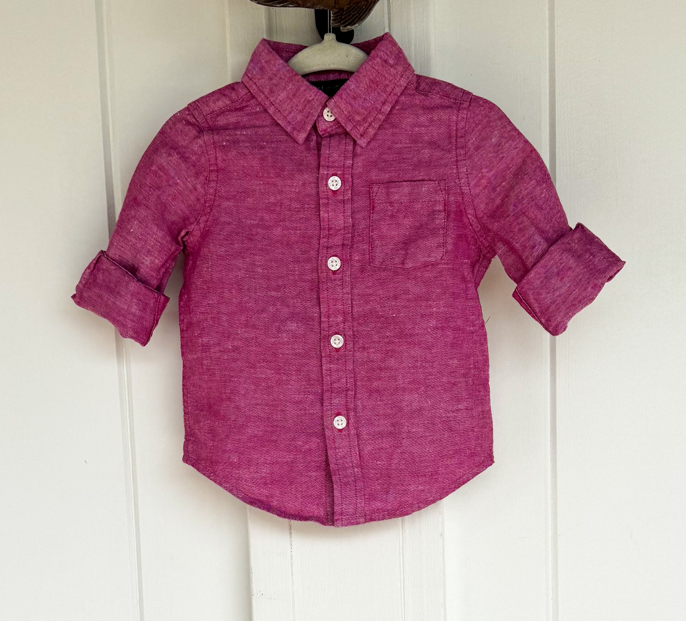 Janie and Jack Button Down - 6-12M