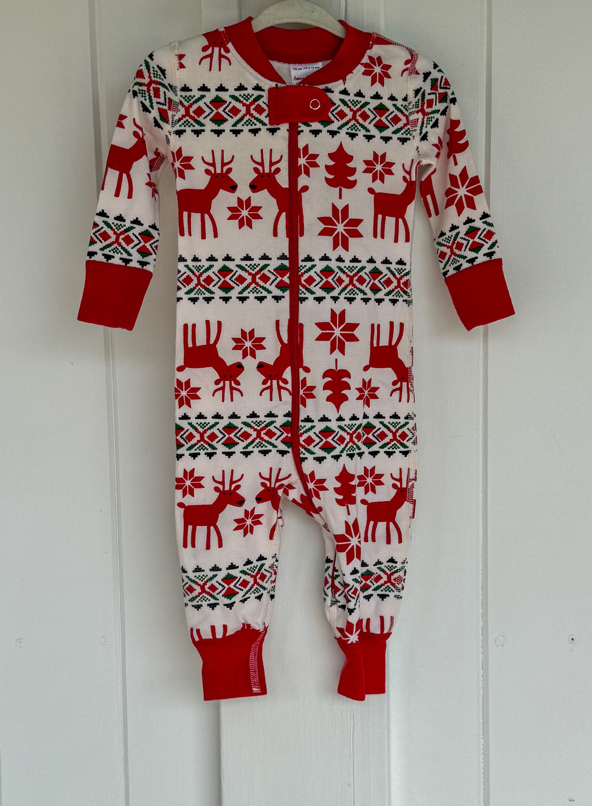 Hanna Andersson Christmas Jammies - 6-12M