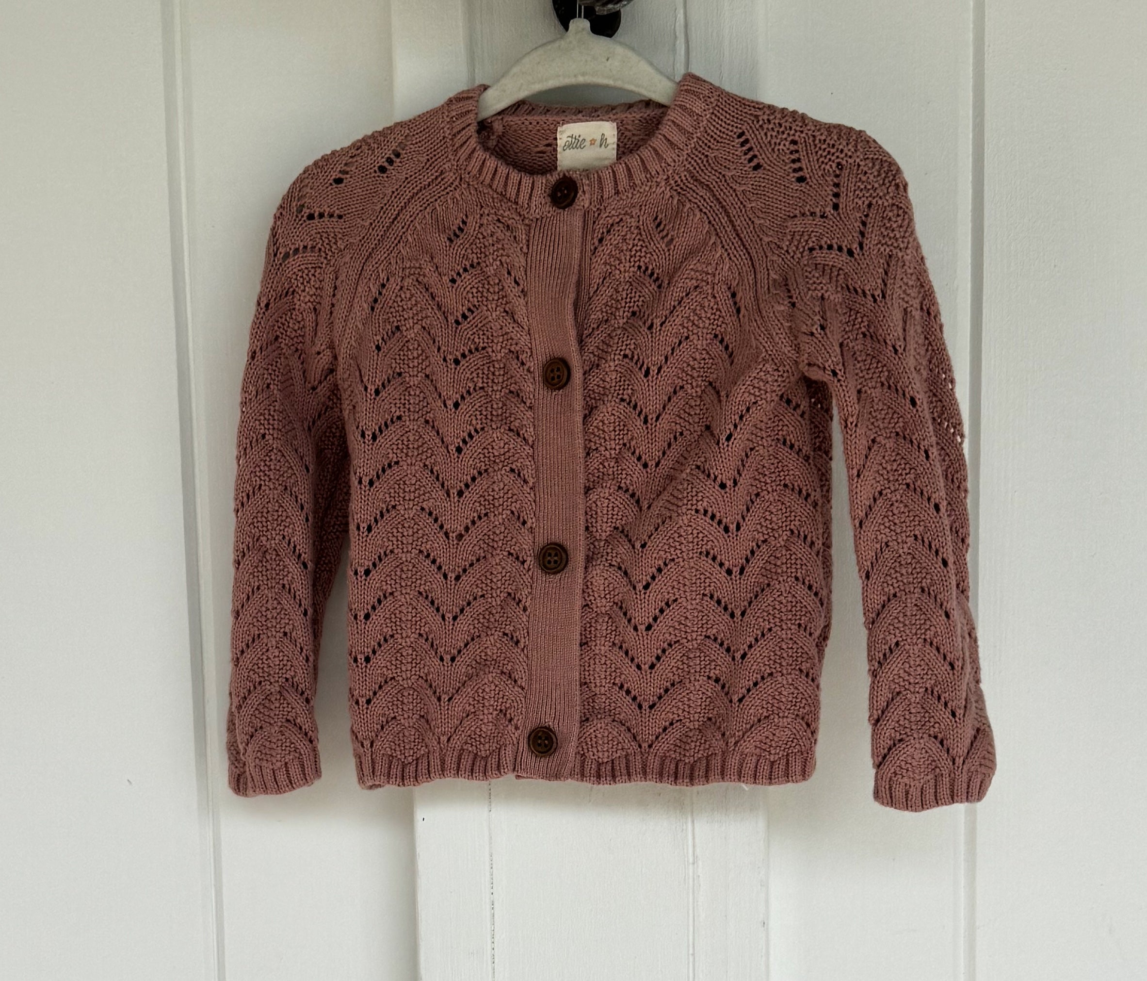 Ettie H Knit Cardigan - 3-6M