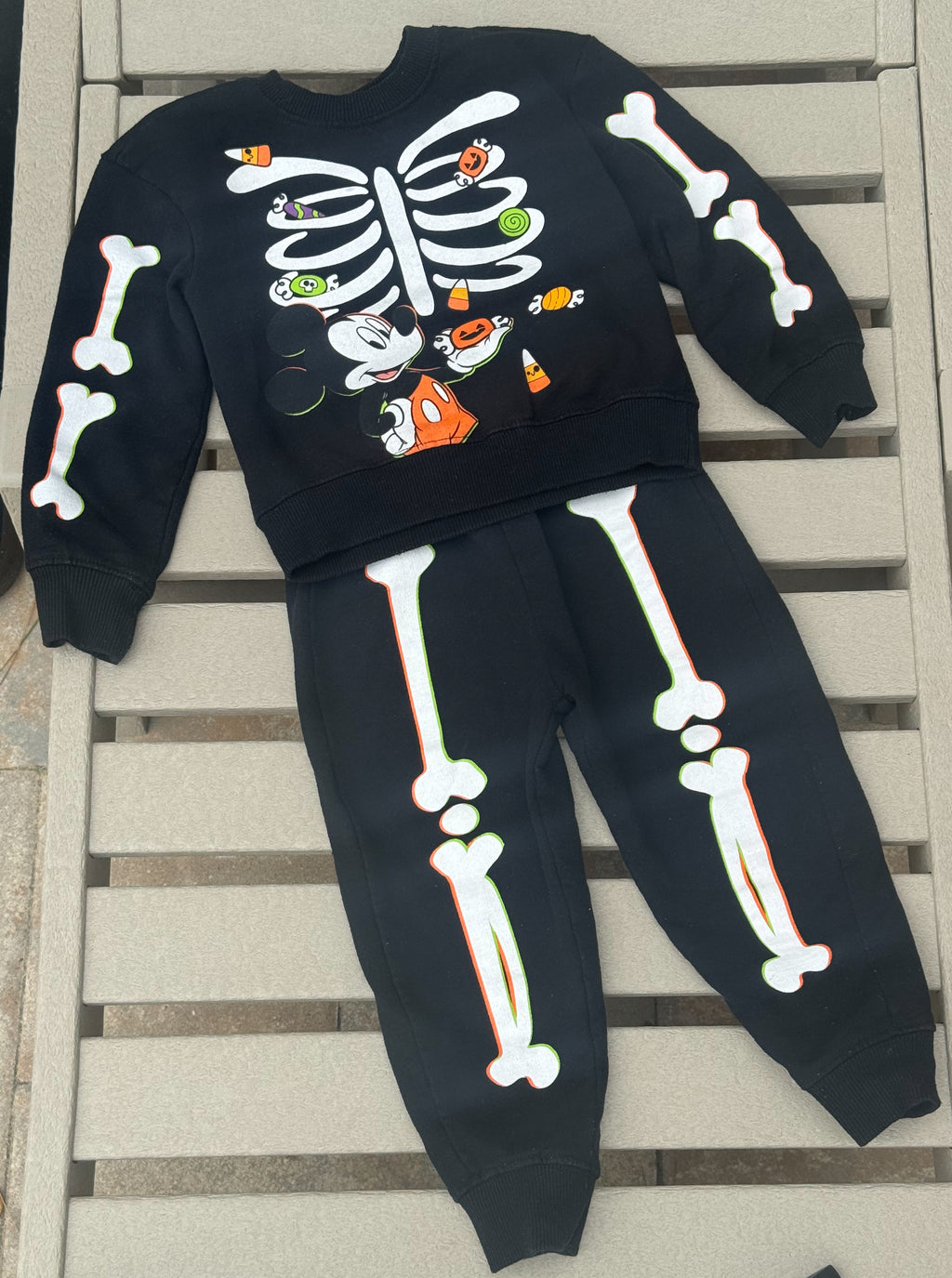 Mickey Mouse Halloween Sweat Suit - 2T
