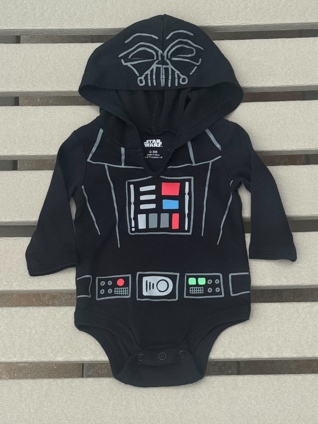 3 Star Wars Onesies - 0-3M