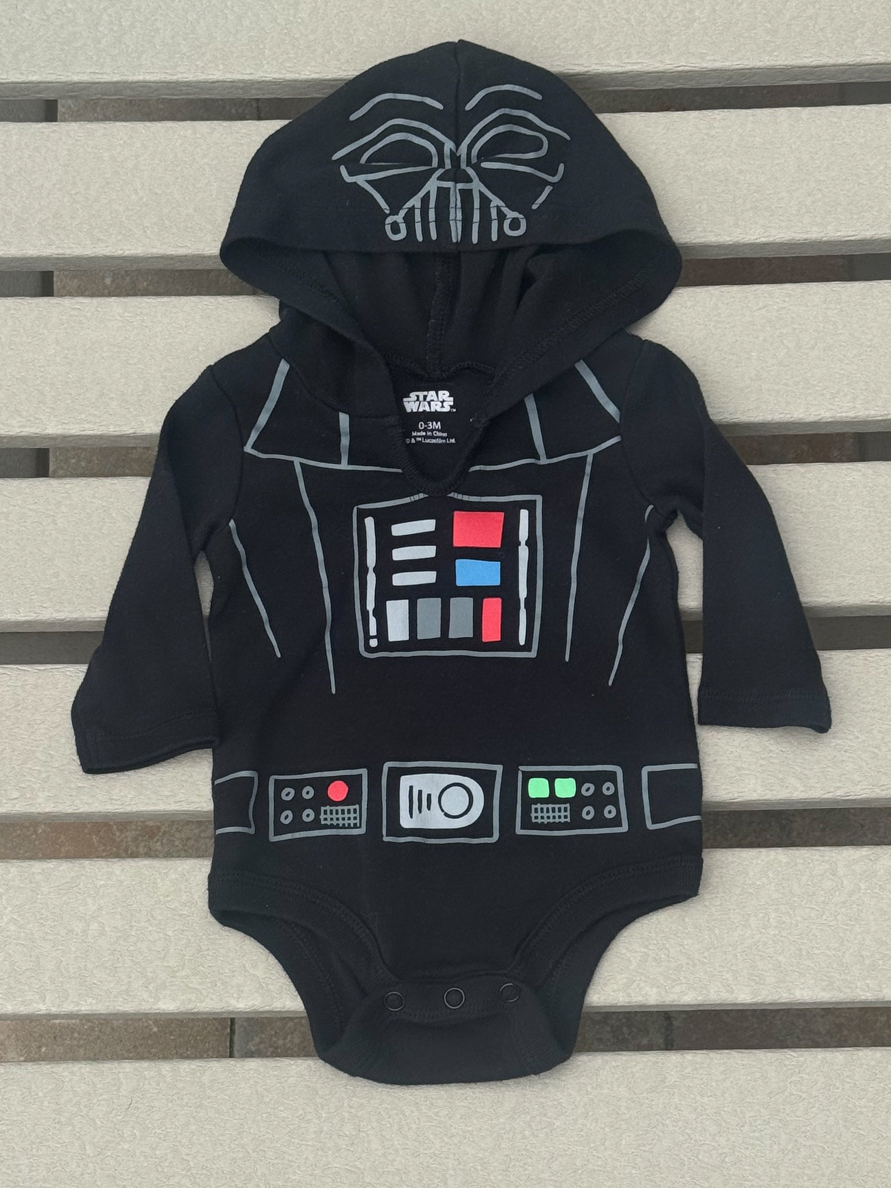 3 Star Wars Onesies - 0-3M