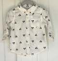 Gap Mickey Mouse Button Down - 6-12M