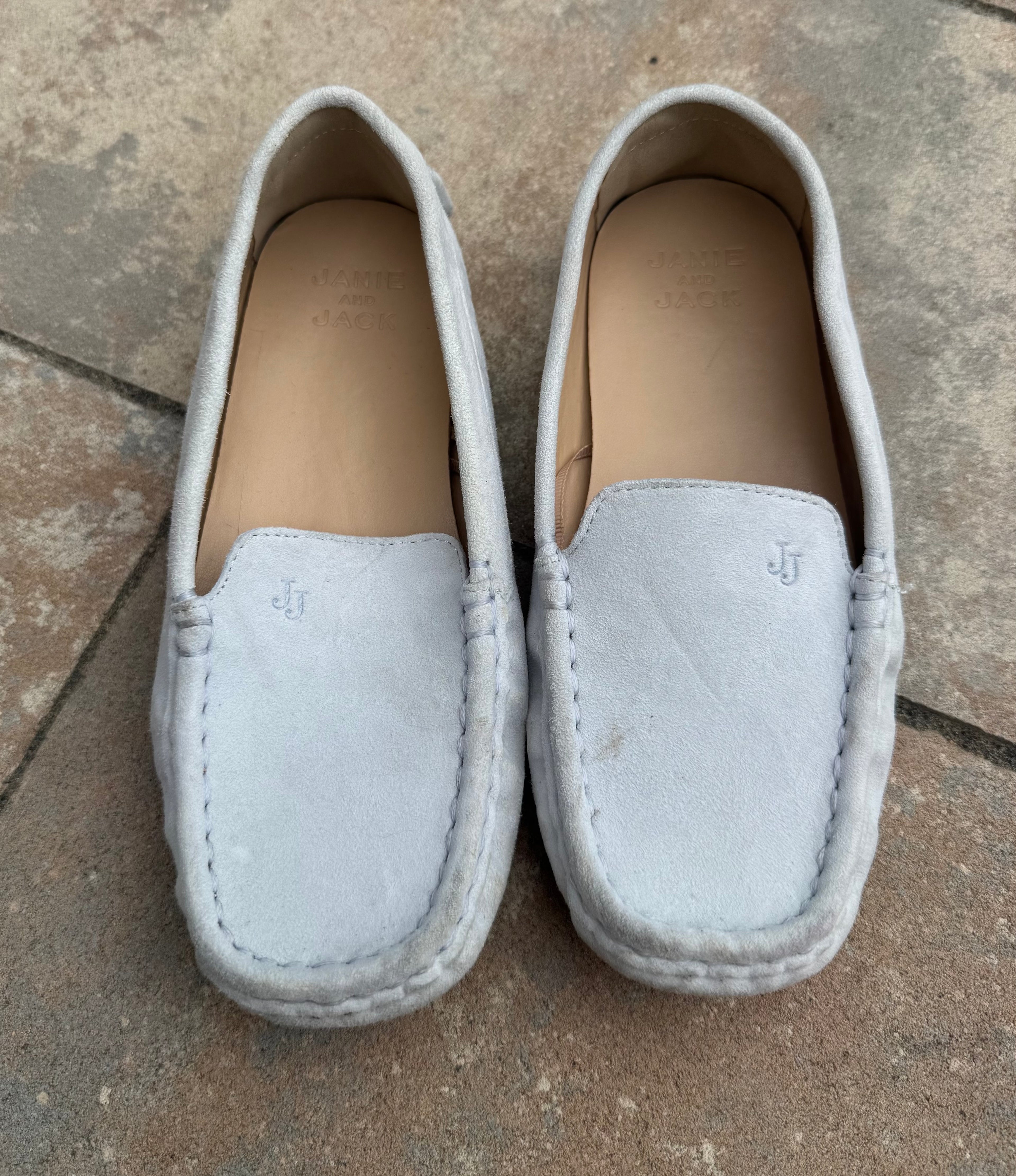 Janie and Jack Suede Driver Shoe - 12