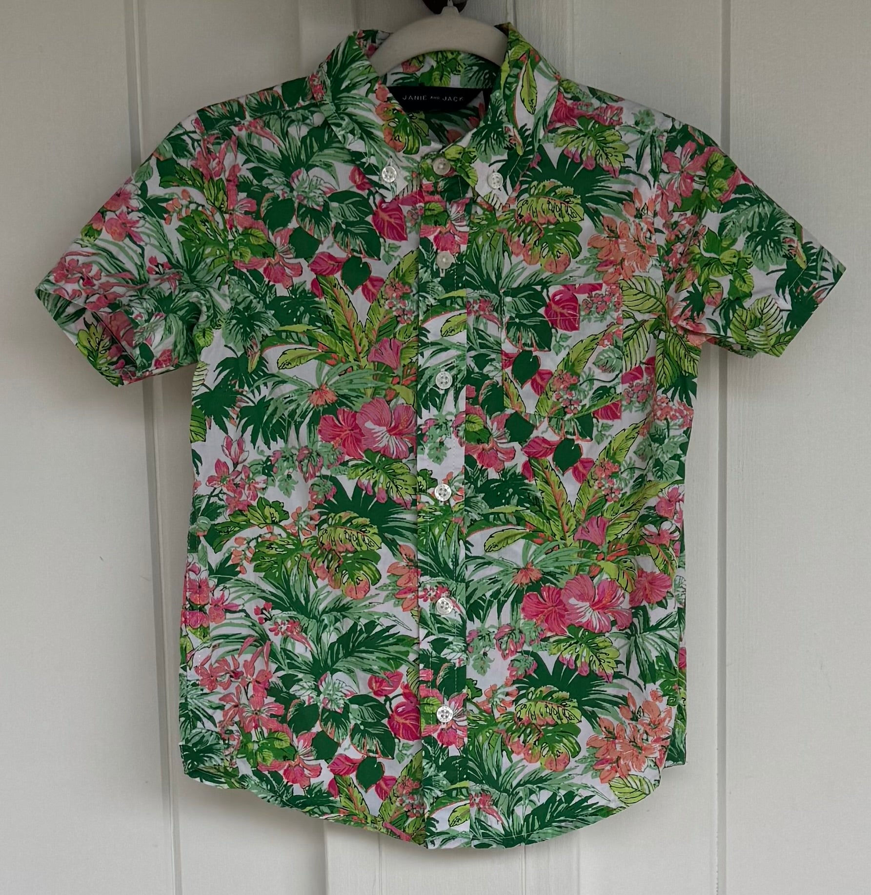 Janie and Jack Button Down - 4T