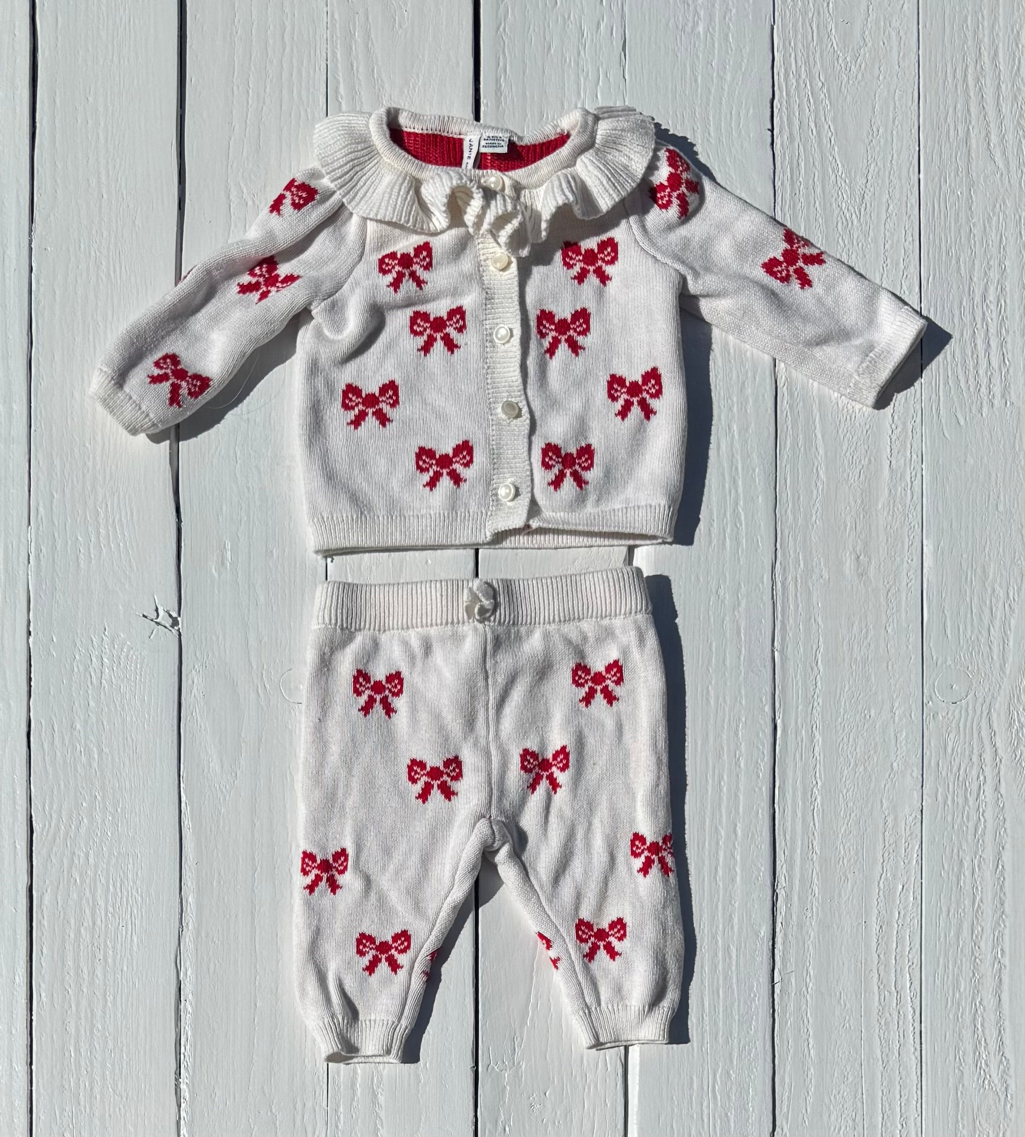 Janie and Jack Outfit - 0-3M