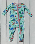 Ruffle Butts Christmas Jammies - 3-6M