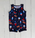 Little Sleepies Romper - 12-18M