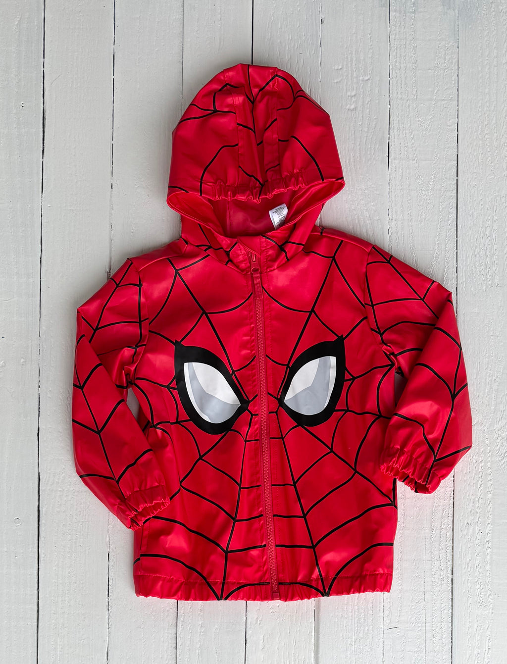 Spider Man Rain Jacket - 4T