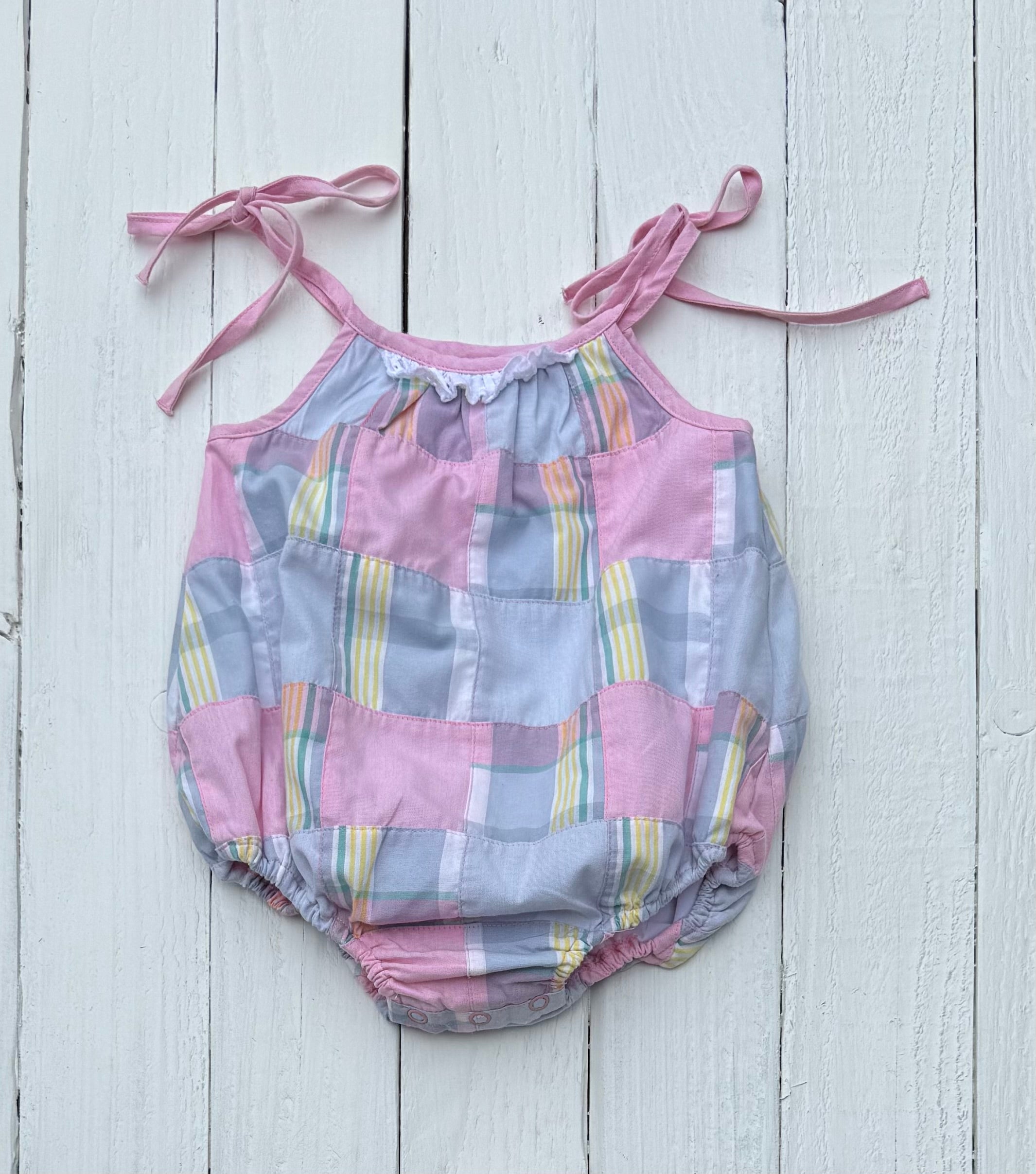 Beaufort Bonnet Bubble Romper - 6-12M