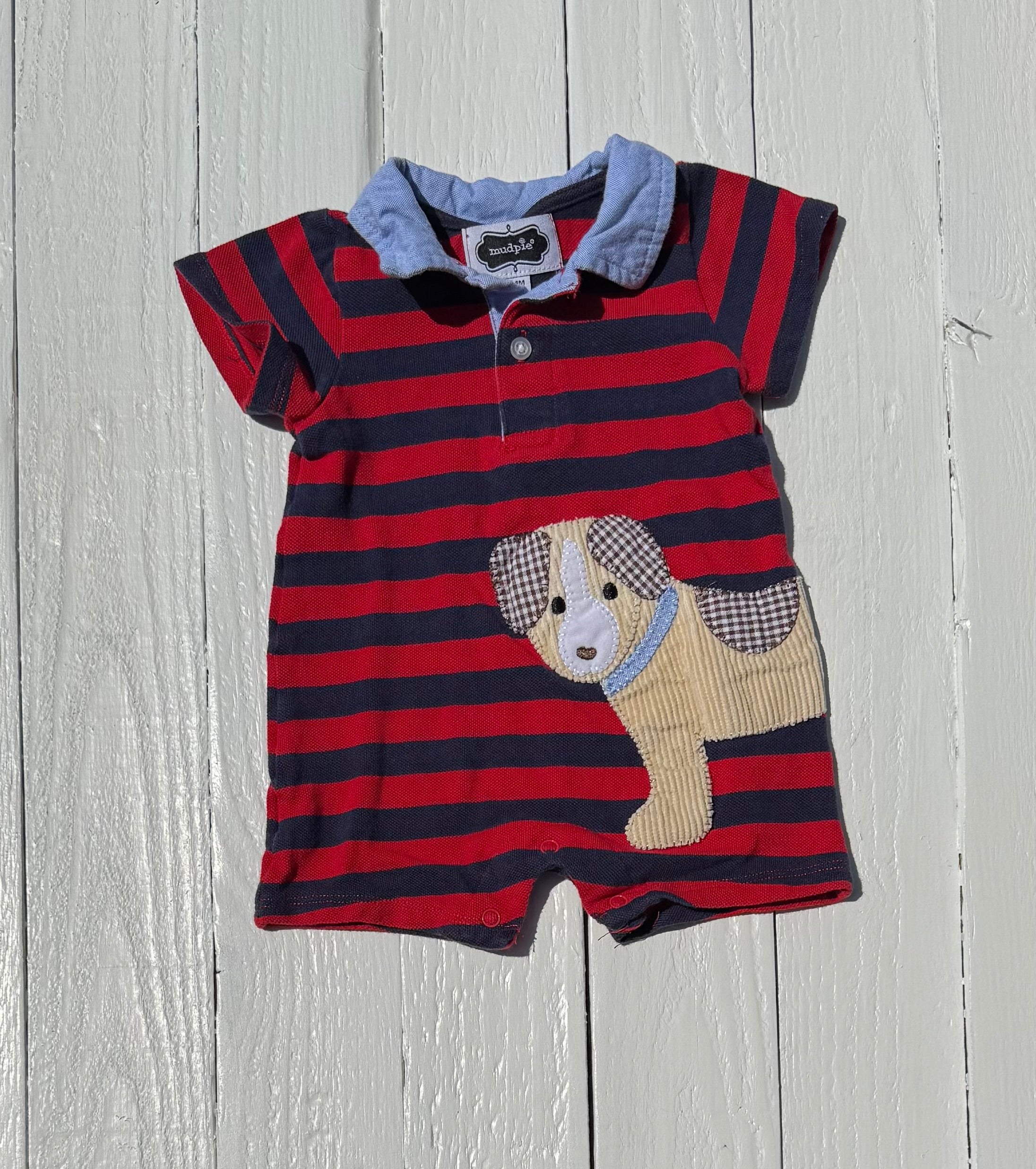 Mud Pie Romper - 6-9M