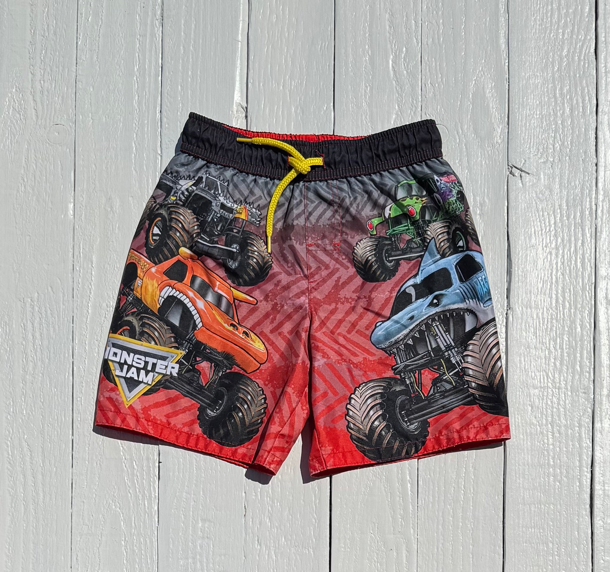 Monster Jam Swim Trunks - 6